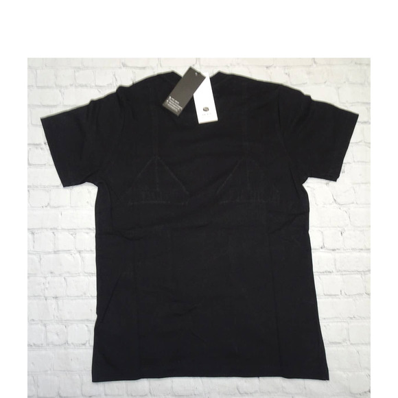 Seta Apparel Women's Bralette T-Shirt, 2XL, Black - Picture 4 of 7